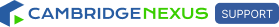 CambridgeNexus Help Center home page